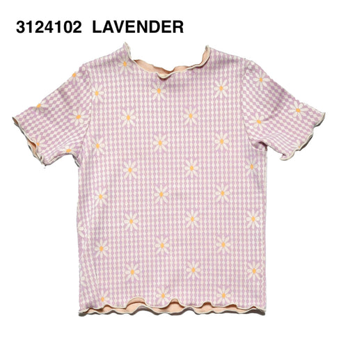 【130/140/150cm】メロウジャガードTシャツ3124102j【NEWO/ネオ】